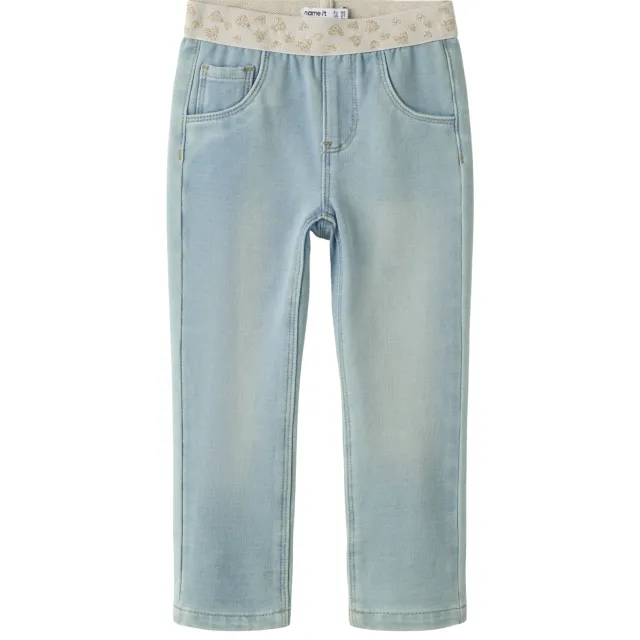 NAME IT MINI NMFSALLI slim fit jeans - lichtblauw