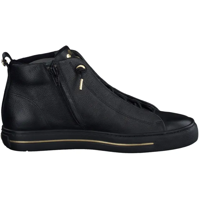Paul Green Hoge Sneakers Paul Green 5283 Zwart