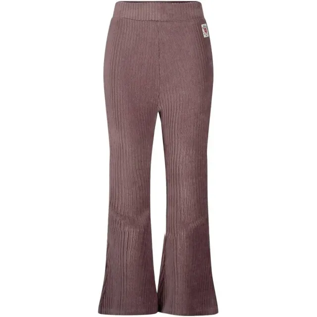 Jubel flared broek paars