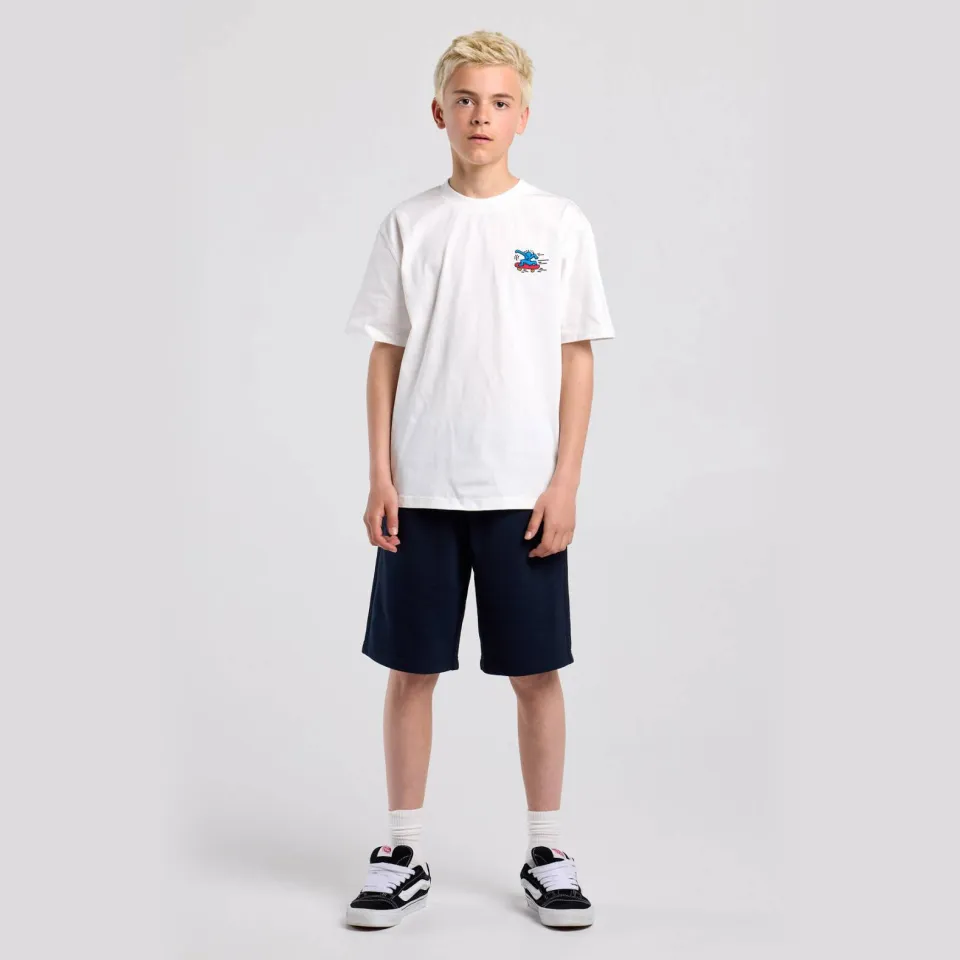 America Today rechtvallend T-shirt wit