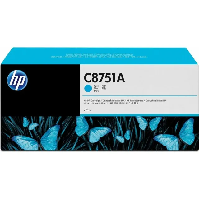 Hp C875 (C8751A) Inktcartridge Cyaan