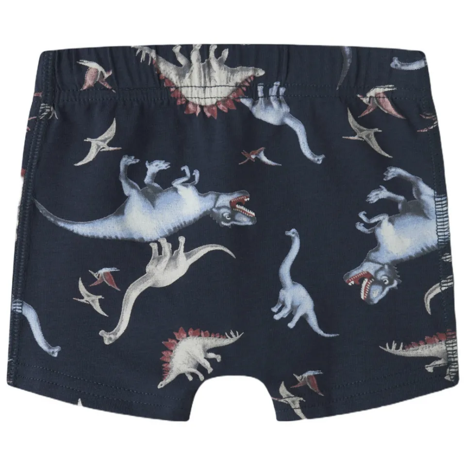 NAME IT MINI boxershorts set van 3 blauw, foto 3