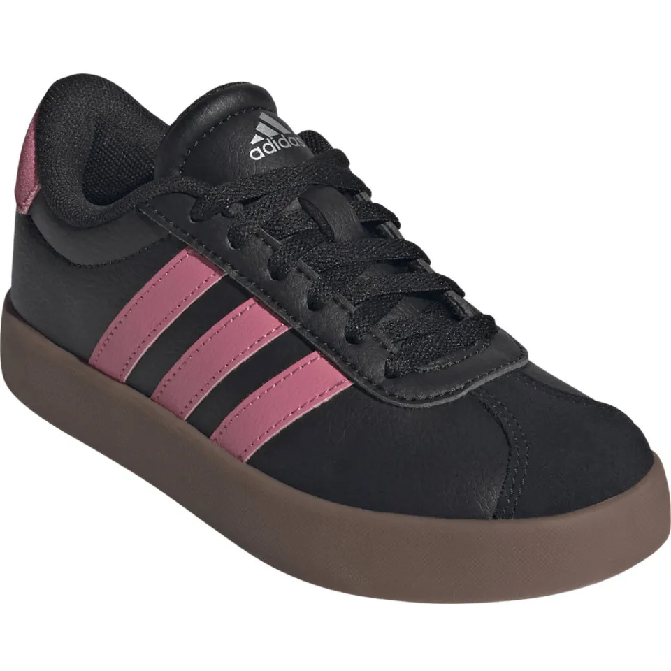 Adidas Sportswear VL Court leren sneakers - zwart/roze, foto 2