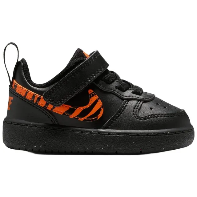 Nike Court Borough Low sneakers - zwart/oranje