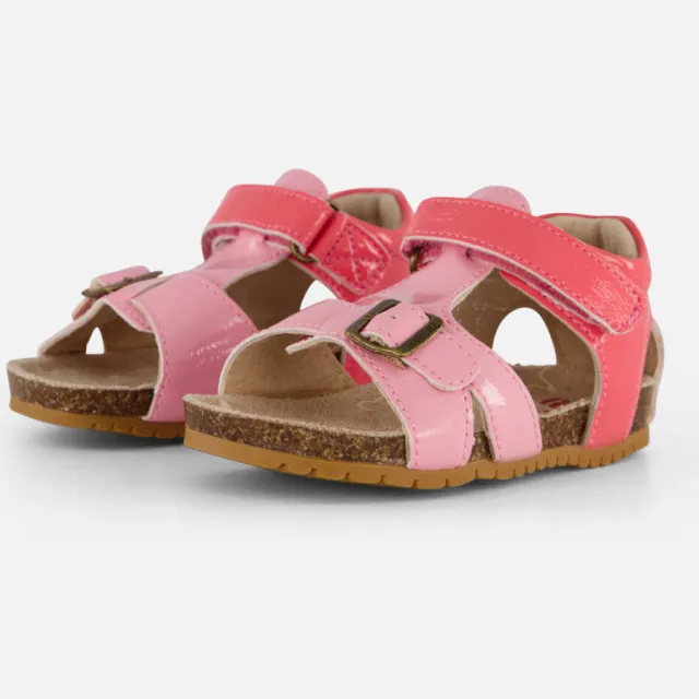 Shoesme Shoesme ExtremeFlex® Bio Sandalen roze Lak