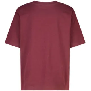 America Today T-shirt donkerrood, foto 3