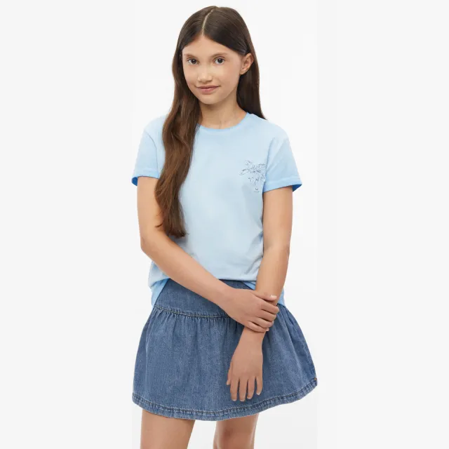 s.Oliver T-shirt blauw meisjes