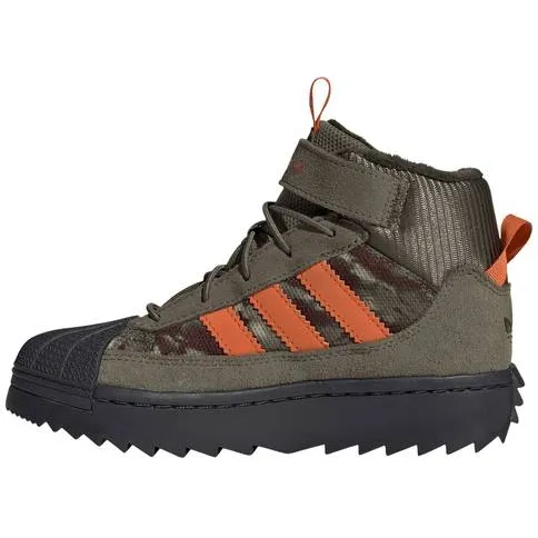 Adidas Originals Superstar Winter Trek sneakers - olijfgroen/oranje, foto 4