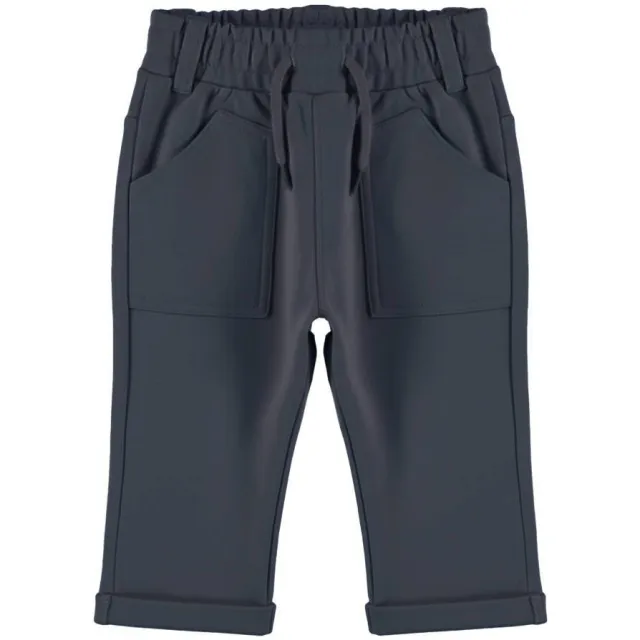 Dirkje loose fit casual broek donkerblauw