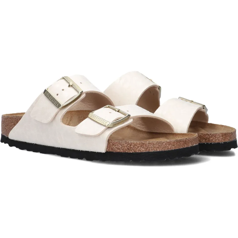 Birkenstock Arizona slippers wit