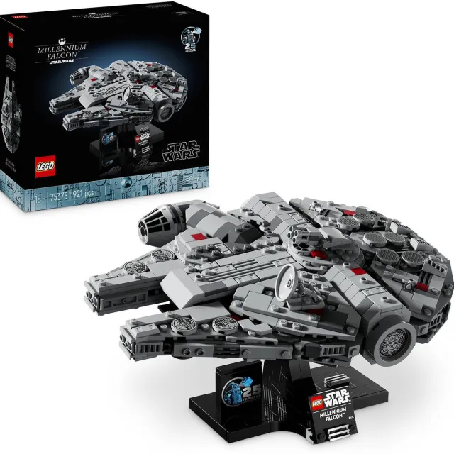 Lego Star Wars Millennium Falcon Ruimteschip Bouwpakket voor Volwassenen 75375