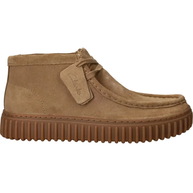 Clarks Torhill Hi Veterboots Jongens Bruin Camel