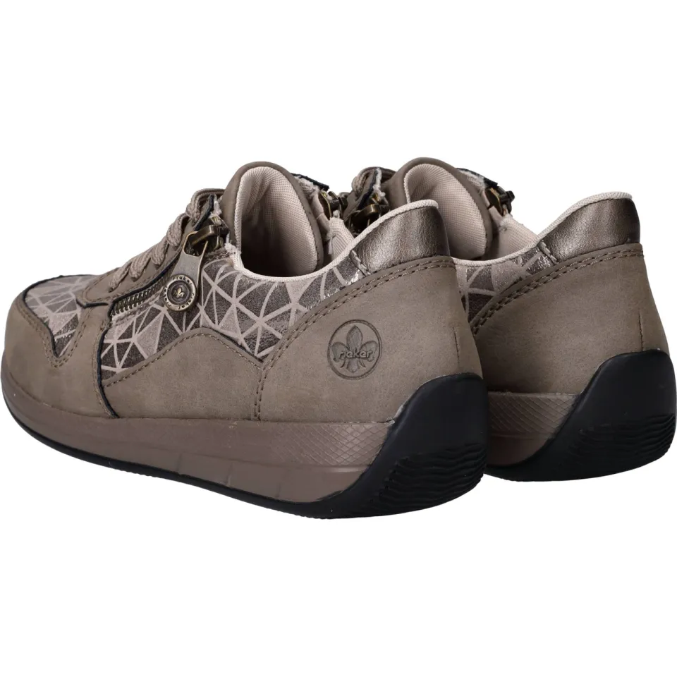 Rieker lage sneakers beige, foto 5