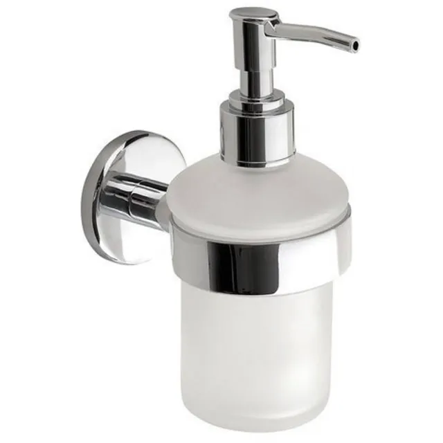 Sapho Zeepdispenser Sapho Samba Hangend 150 ML Melkglas / Chroom