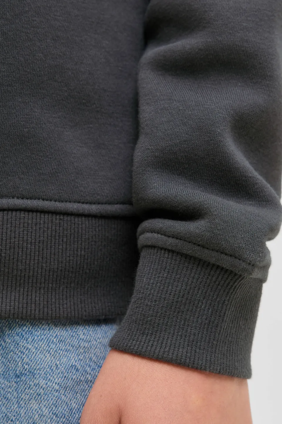 Jack & Jones JUNIOR hoodie zwart, foto 8