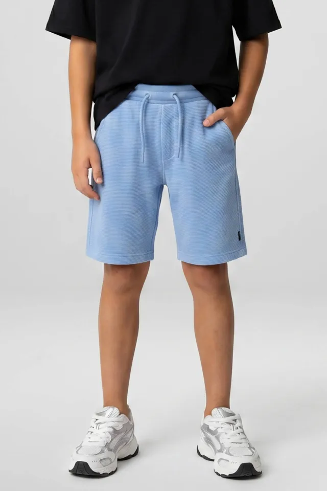 Cars Lowkey regular sweatshort lichtblauw