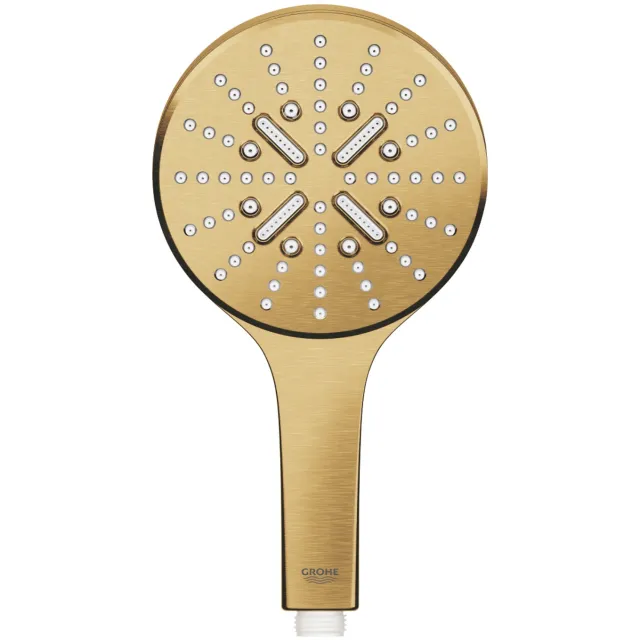 Grohe Handdouche GROHE Rainshower SmartActive 130 Rond 13cm Cool Sunrise Geborsteld (Mat Goud)