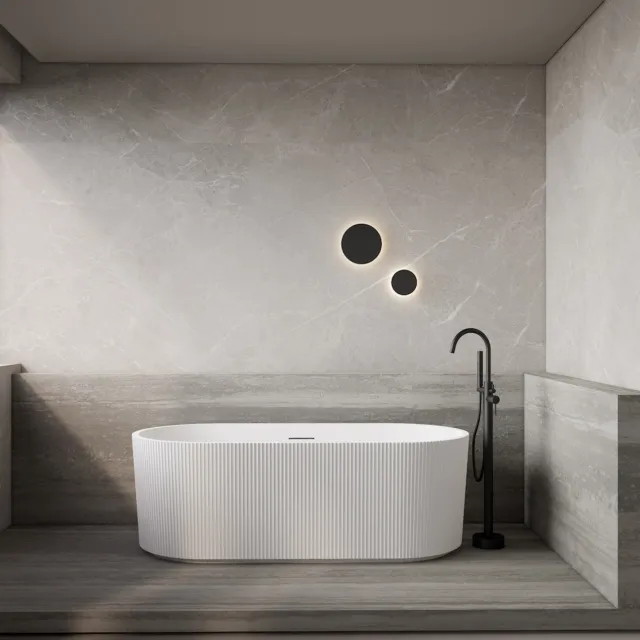 Boss & Wessing BWS Evi vrijstaand bad mat wit