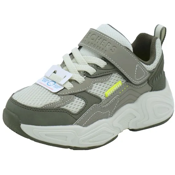 Skechers Mega-Quake Seismotech lage sneakers grijs, foto 3