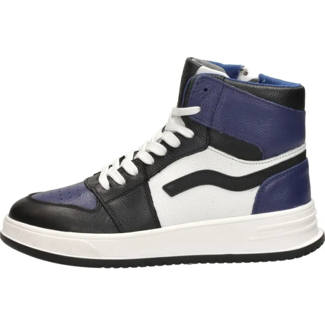 Sub55 hoge veterschoenen blauw, foto 2