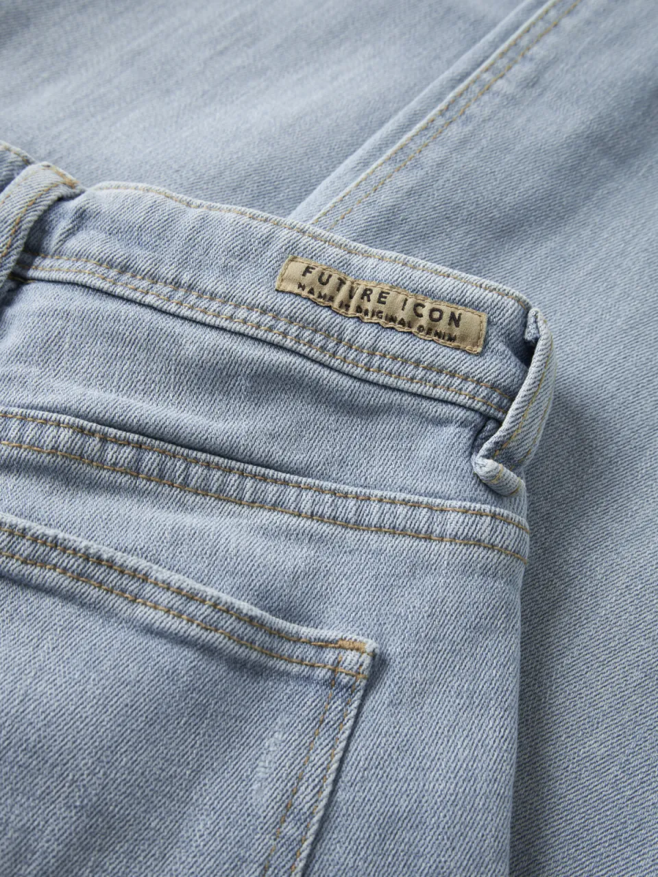 NAME IT KIDS straight leg jeans NKMRYAN light blue denim, foto 5