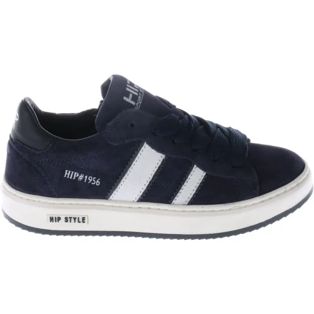 Hip suède sneakers donkerblauw