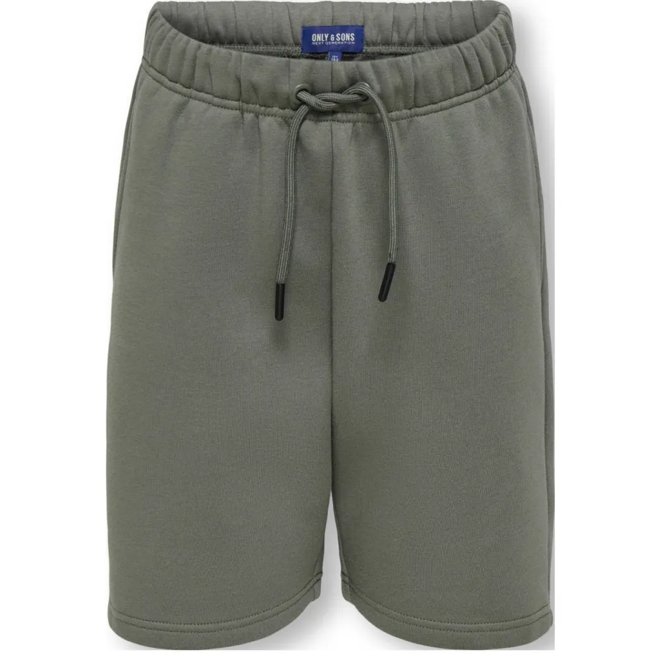 Only & Sons regular sweatshort grijs, foto 2