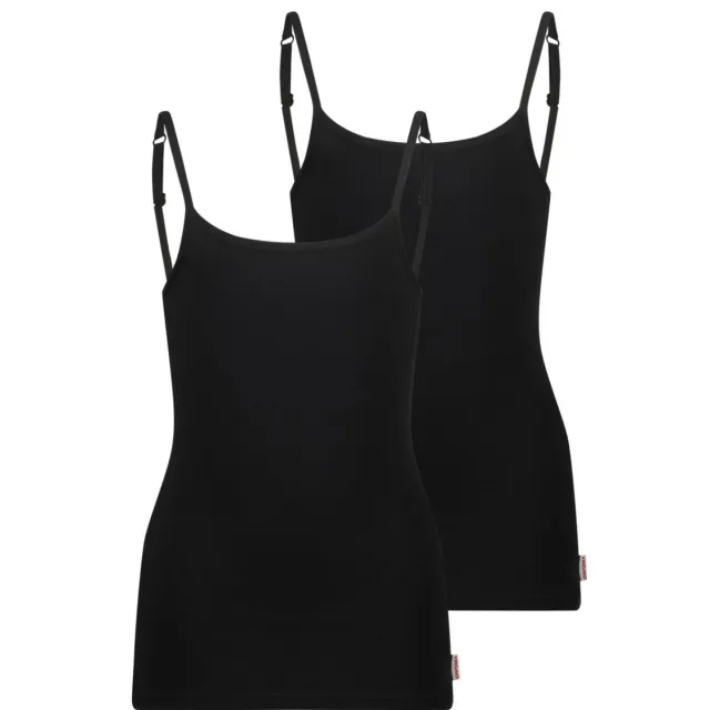 Vingino singlet zwart 2-pack