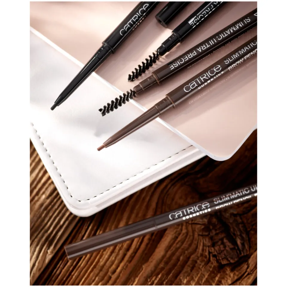 Catrice Slim'Matic Ultra Precise wenkbrauwpotlood 025 warm brown, foto 2