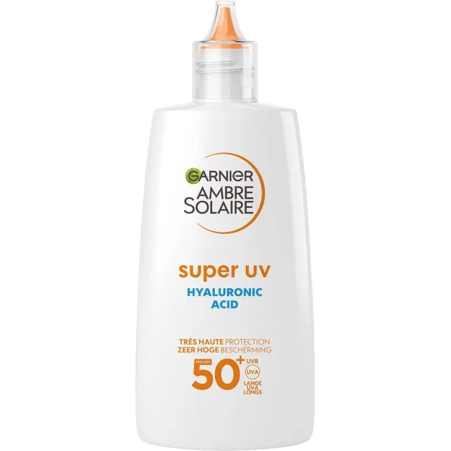 Garnier Ambre Solaire Super UV hyaluronzuur fluid zonnebrand SPF 50+