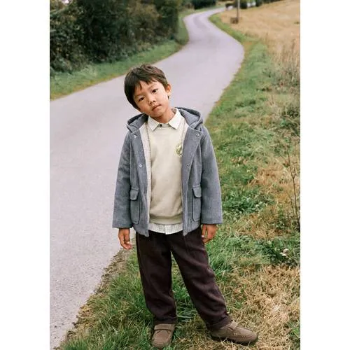 Mango Kids sweater met print - beige, foto 3