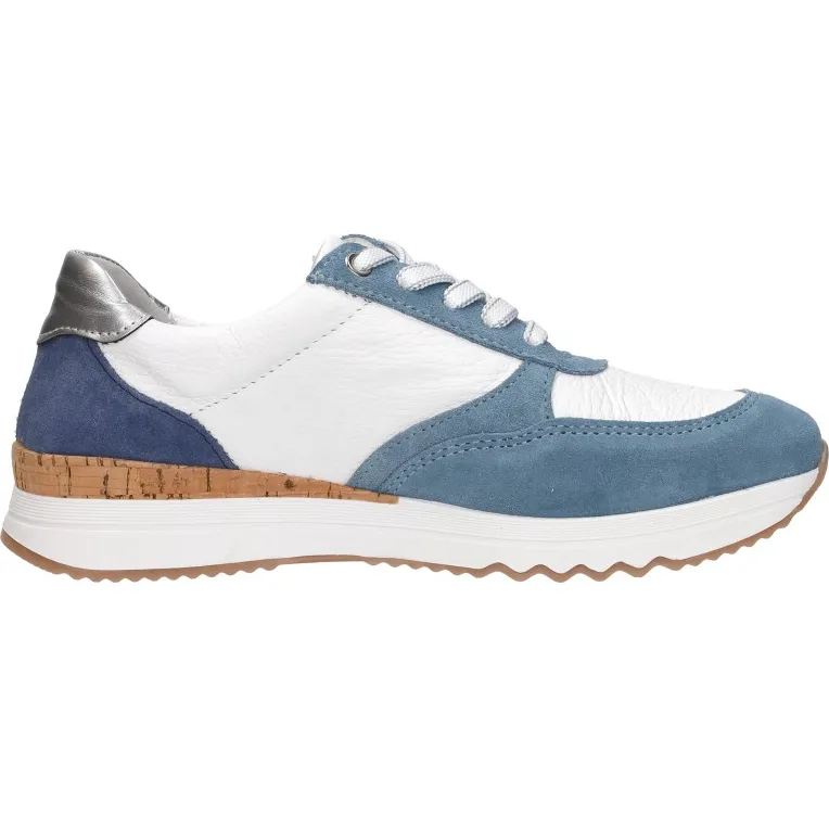 Sub55 Comfort Collection Claire 68 sneakers blauw Licht blauw