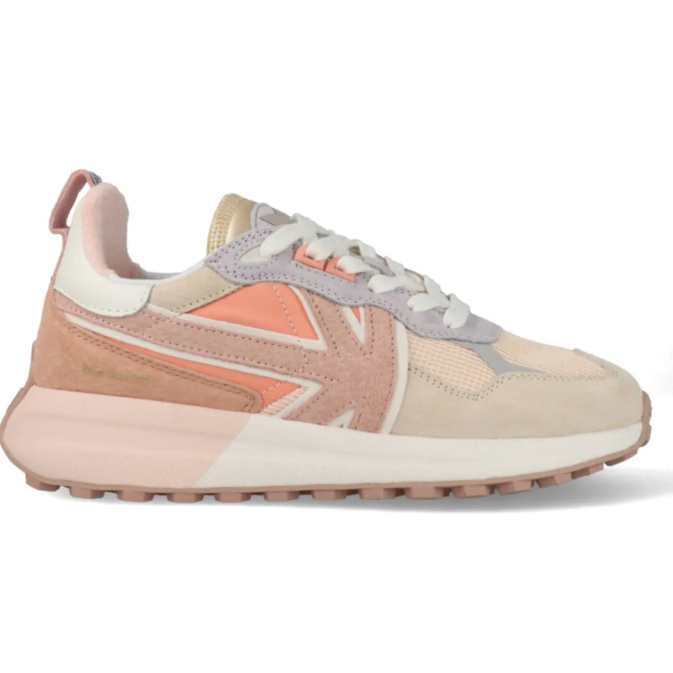 Kaotiko Detroit lage sneakers beige, foto 3