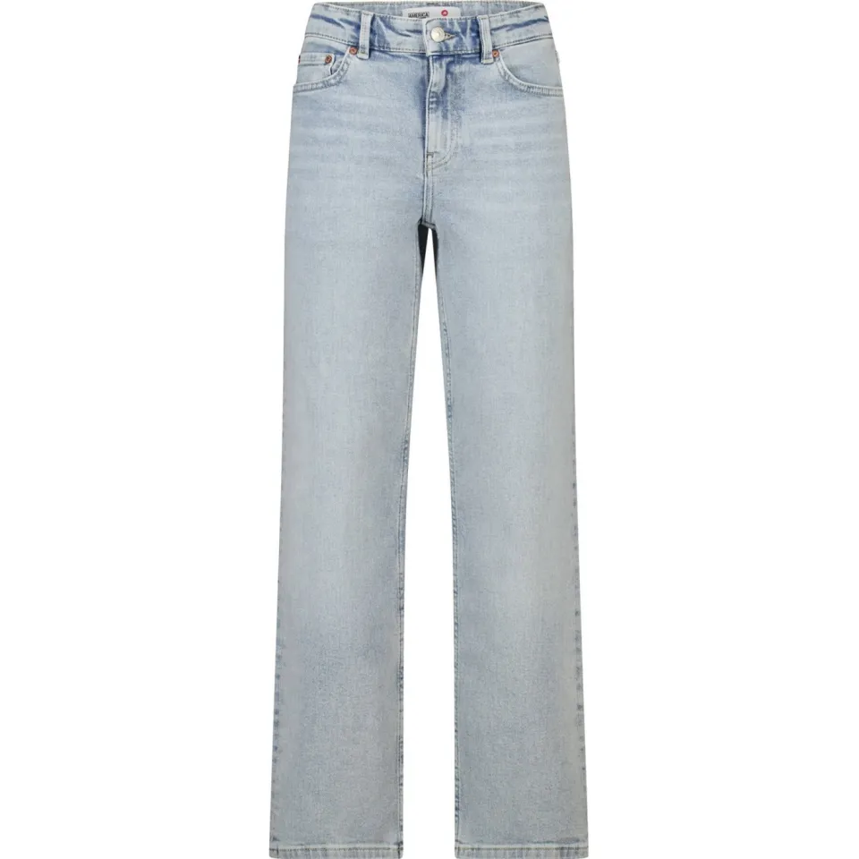 America Today straight leg jeans light blue denim, foto 2