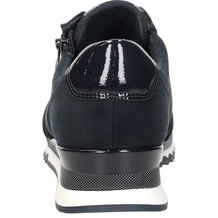 Marco Tozzi sneakers marineblauw, foto 6