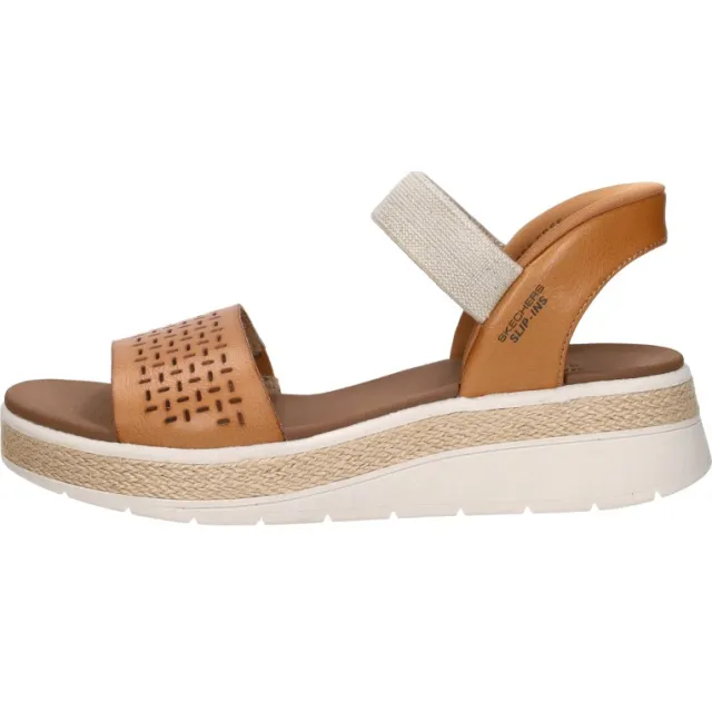 Skechers Slip-Ins Bobs Sun Ray sandalen cognac, foto 2