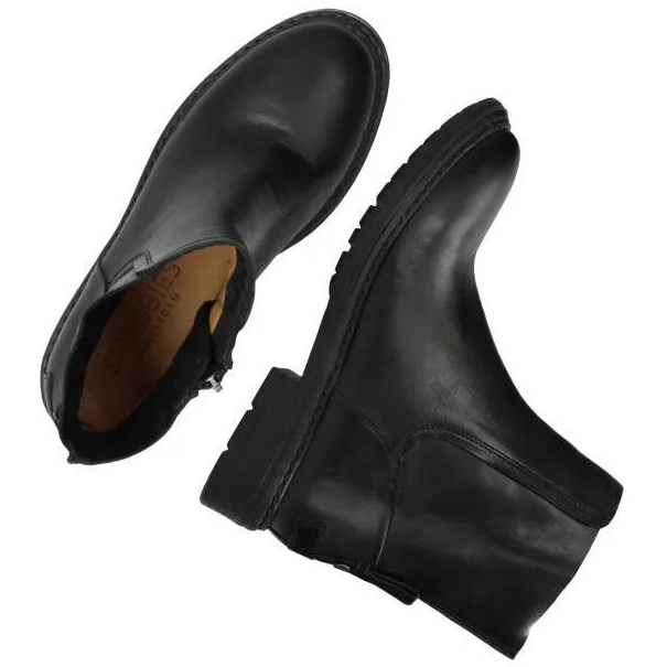 Shabbies Amsterdam DUCK ANKLE Boot leather Black, foto 3