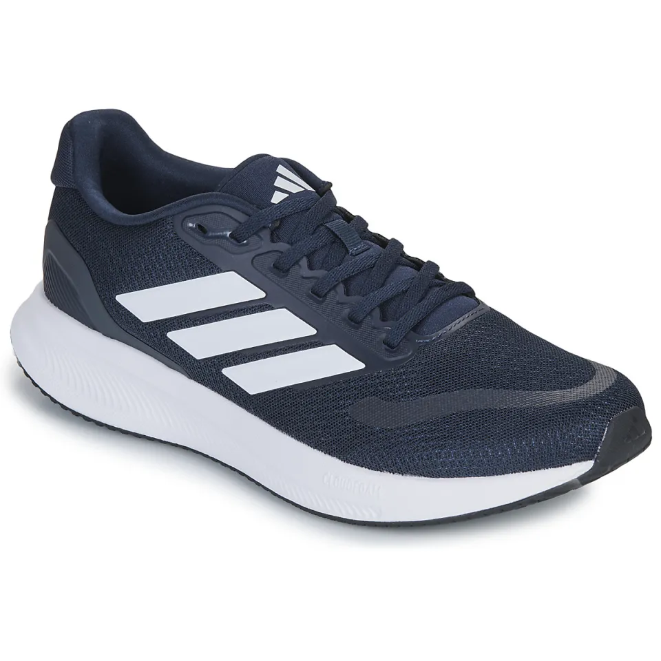 Adidas Performance Runfalcon 5 hardloopschoenen donkerblauw/wit/zwart, foto 2