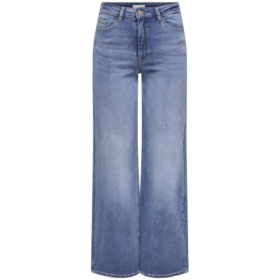JDY high waist wide leg jeans JDYFELINA medium blue denim, foto 2