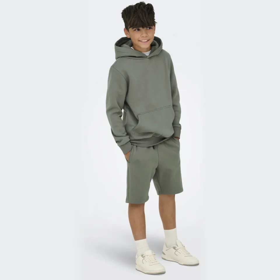 Only & Sons regular sweatshort grijs, foto 6