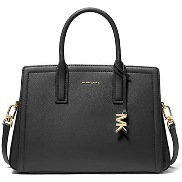Tas MICHAEL Michael Kors 30r5g9is6l Md Satchel zwart, foto 3