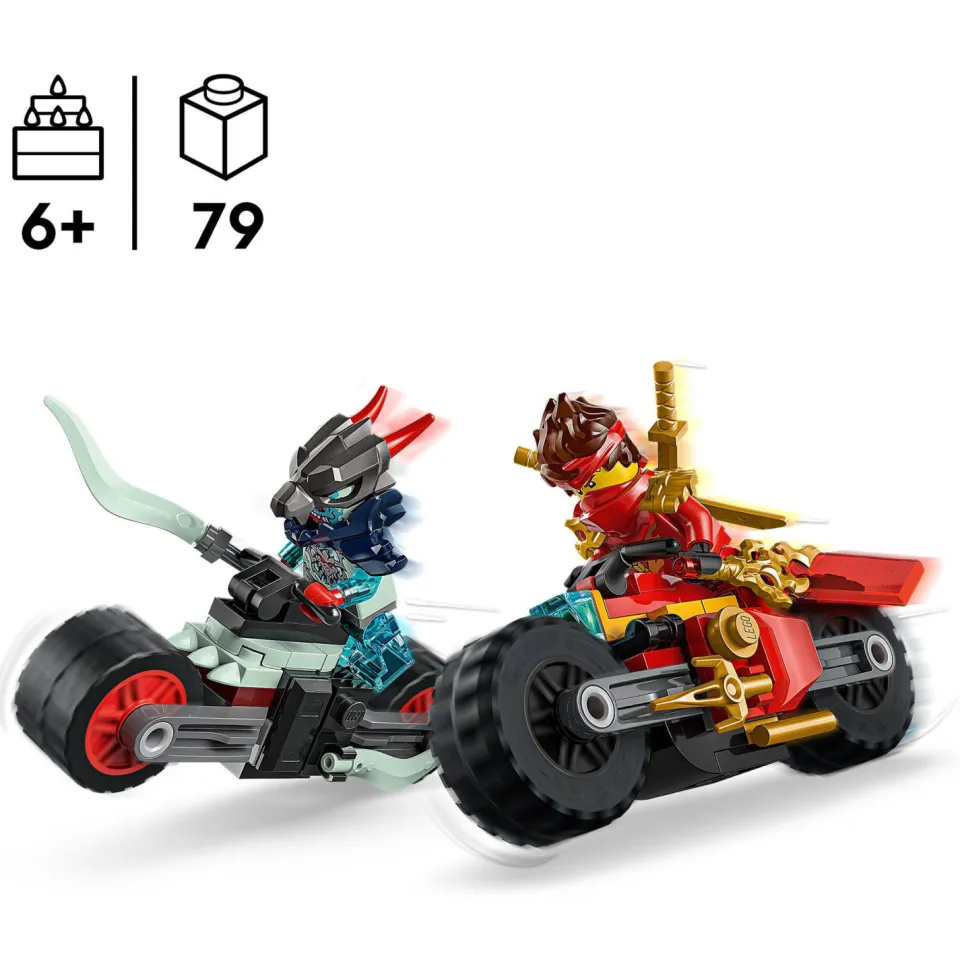 Lego Ninjago Kai's Motorrace Speelset met 2 Motoren 71838, foto 5