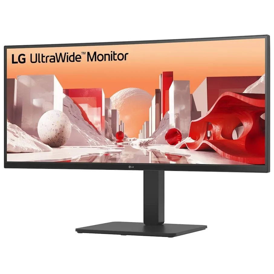 LG 34BA75QE UltraWide monitor zwart, foto 3