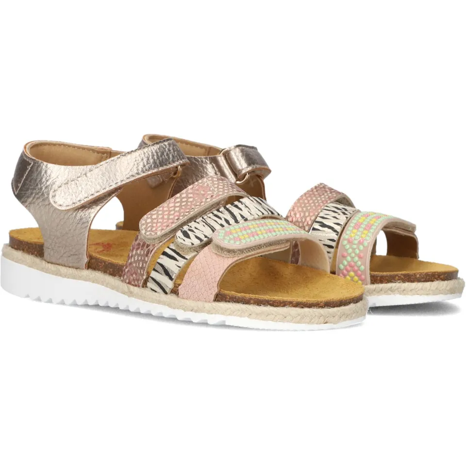 Develab sandalen goud, foto 3