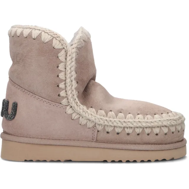 Mou Eskimo 18 glitter logo laars beige