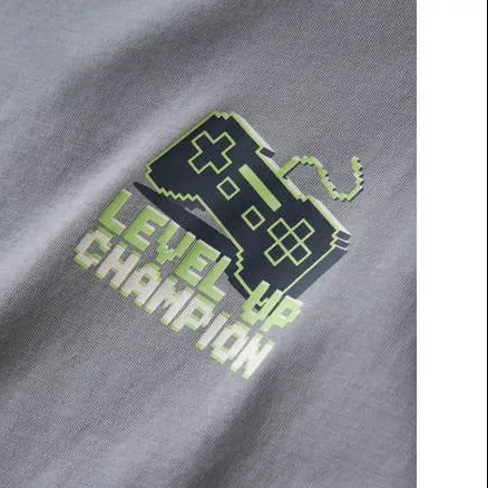 NAME IT longsleeve met gameprint lichtblauw, foto 4