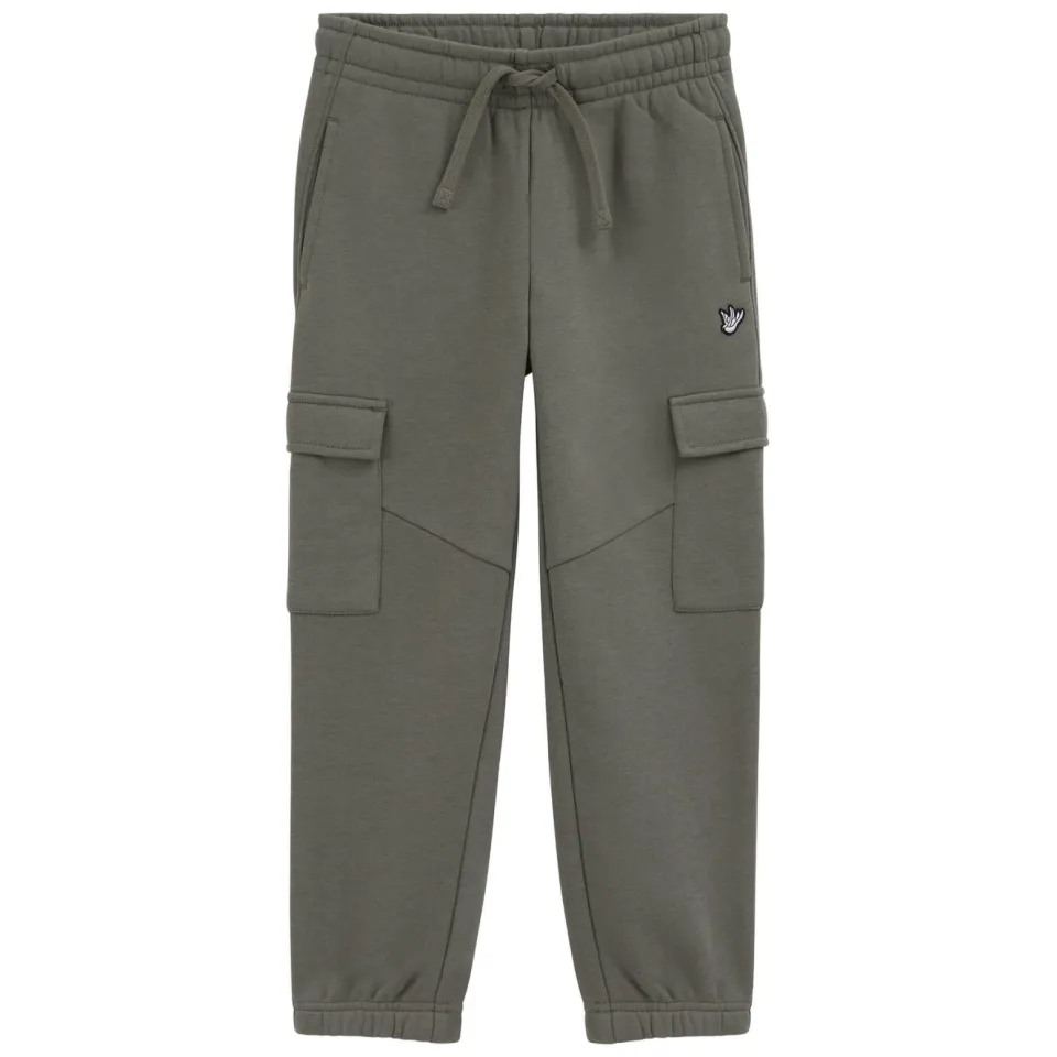 WE Fashion sweat cargobroek kaki, foto 2
