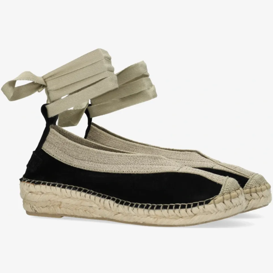 Shabbies Amsterdam Palma espadrille zwart, foto 8
