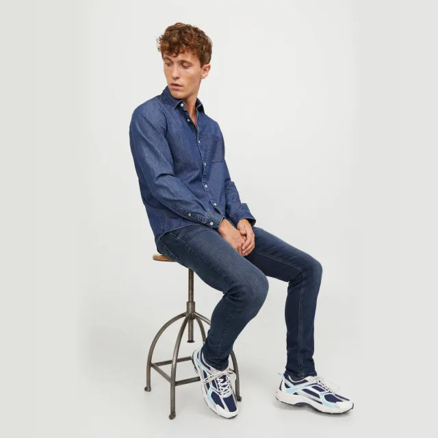 Jack & Jones JEANS INTELLIGENCE slim fit jeans - blue denim