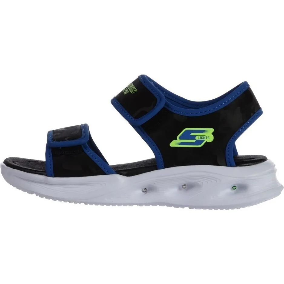 Skechers Sola Glow sandalen donkerblauw Zwart